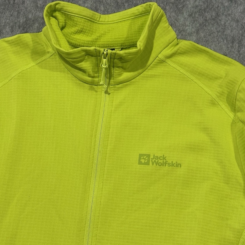 Jack Wolfskin Men's Prelight Fz M Men's Fleece Full Zip Light Sweater - Size XXL - Picture 3 of 13